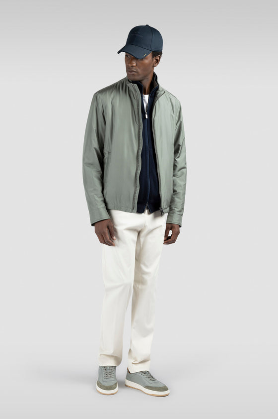 Paul & Shark - Typhoon Platinum wool cardigan