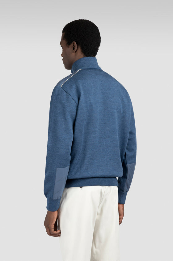 Paul & Shark - Typhoon Platinum wool cardigan