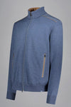 Paul & Shark - Typhoon Platinum wool cardigan
