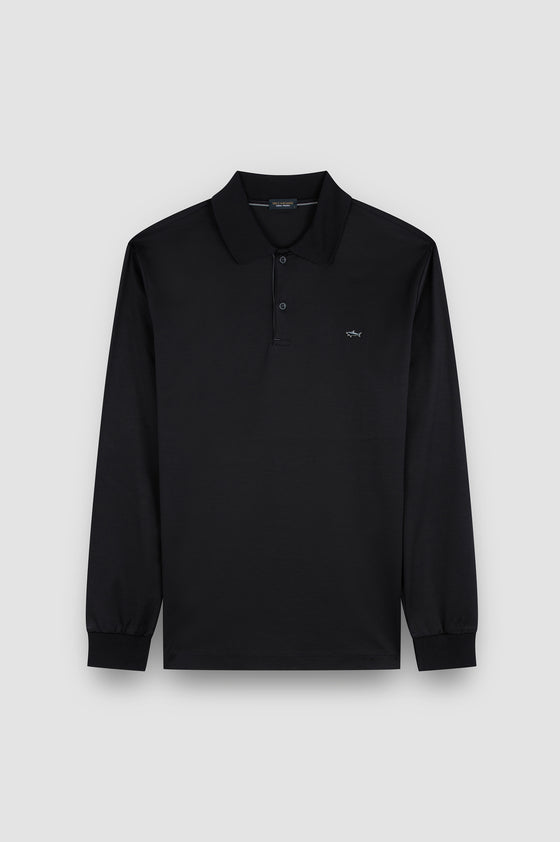 Paul & Shark - Polo manches longues coton Aqua Touch