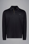 Paul & Shark - Long sleeve cotton polo Aqua Touch