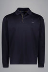 Paul & Shark - Long sleeve cotton polo Aqua Touch