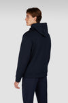 Paul & Shark - Tech Fleece Hoody with Leather Badge