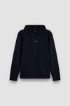 Paul & Shark - Tech Fleece Hoody with Leather Badge