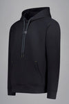 Paul & Shark - Tech Fleece Hoody with Leather Badge