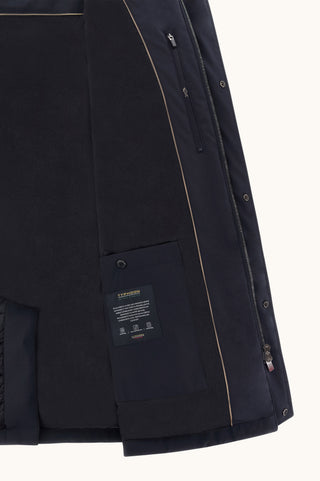 Paul & Shark - Carcoat Typhoon Re-4X4 STRETCH avec détails de suède
