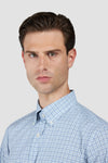 Paul & Shark - Cotton twill checkered shirt