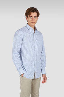  Paul & Shark - Cotton twill striped shirt