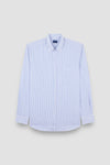 Paul & Shark - Chemise à rayures de twill de coton