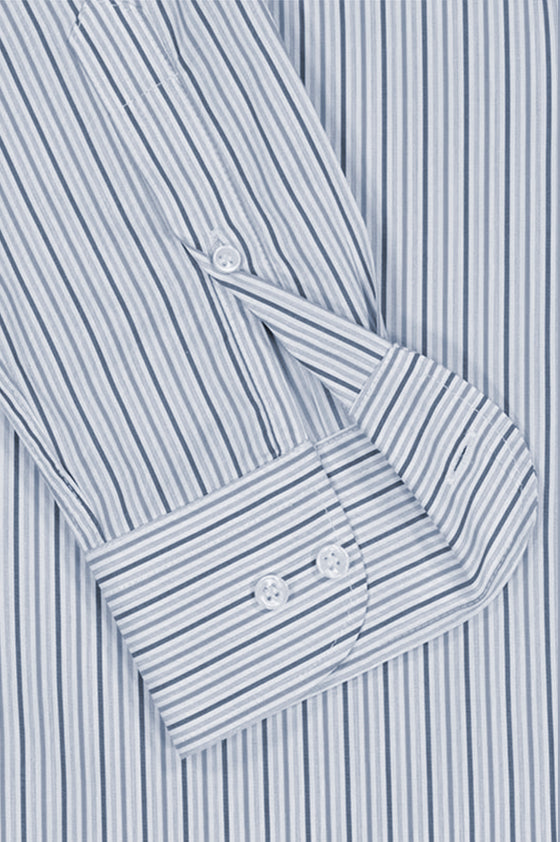Paul & Shark - Cotton twill striped shirt