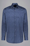 Paul & Shark - Cotton poplin patterned shirt