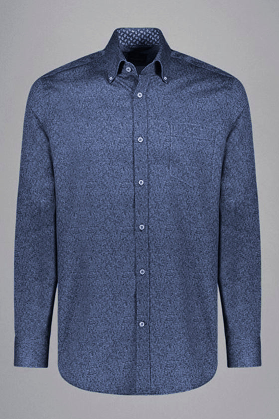 Paul & Shark - Cotton poplin patterned shirt