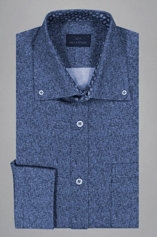 Paul & Shark - Chemise à motifs de poplin de coton