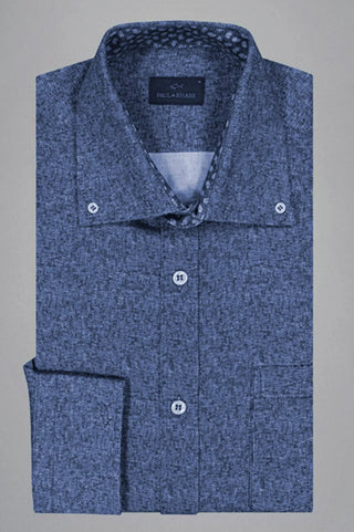 Paul & Shark - Chemise à motifs de poplin de coton