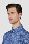 Paul & Shark - Paisley cotton poplin shirt
