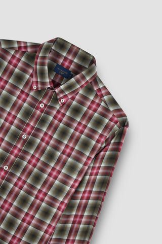 Paul & Shark - Chemise à careaux de flanelle Xsoft