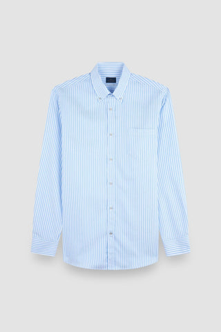 Paul & Shark - Chemise a rayures de coton Silver Collection