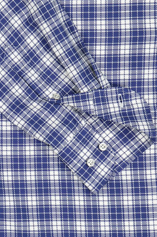 Paul & Shark - Chemise à carreaux de coton Silver Collection