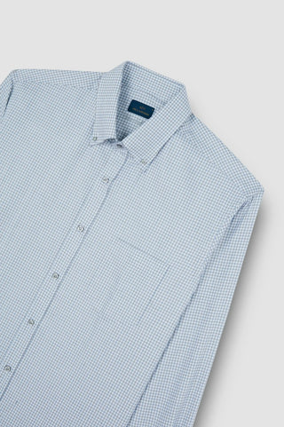 Paul & Shark - Chemise vichy de coton Silver Collection