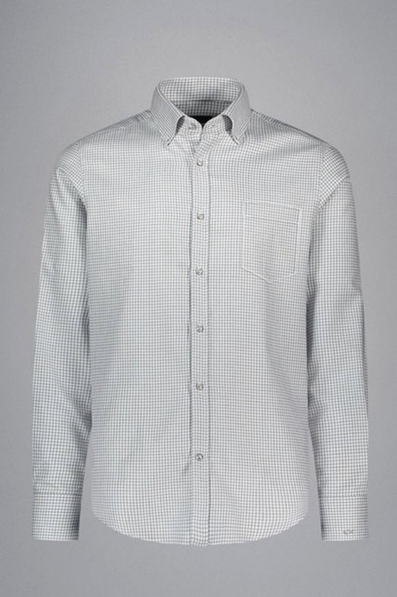 Paul & Shark - Cotton gingham shirt Silver Collection