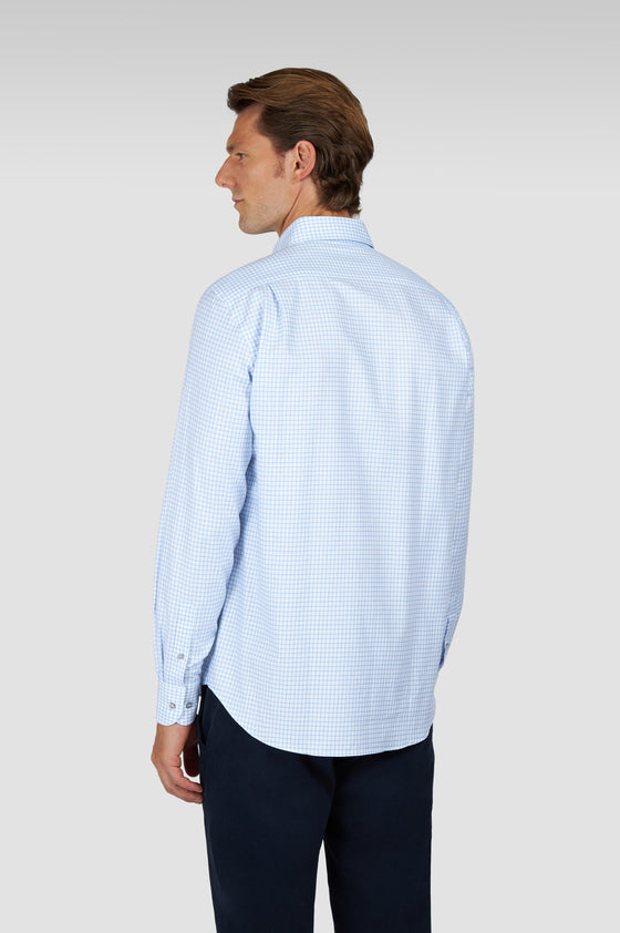 Paul & Shark - Silver Collection Cotton Checkered Shirt