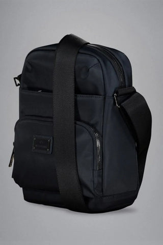 Paul & Shark - Nylon and leather messenger bag