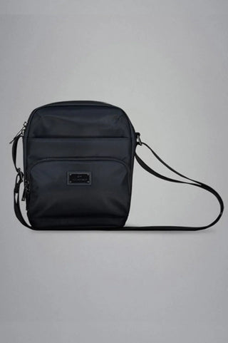 Paul & Shark - Nylon and leather messenger bag