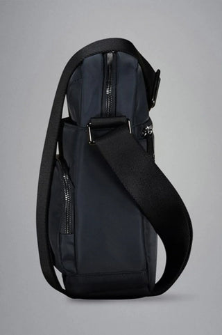 Paul & Shark - Nylon and leather messenger bag