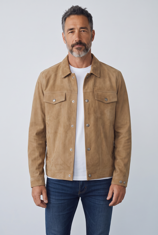 Emanuel Berg - Performance Ultra Suede Jean Jacket