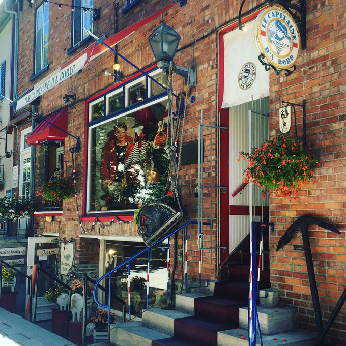 Montréal Boutique Vetement Quebecois Vieux Québec Boutique Linge