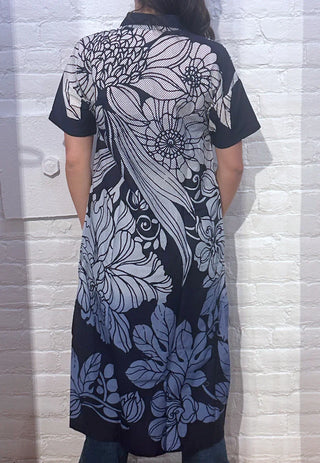 VLT's by Valentina's - 24-360 - Short sleeve cotton floral print shirt