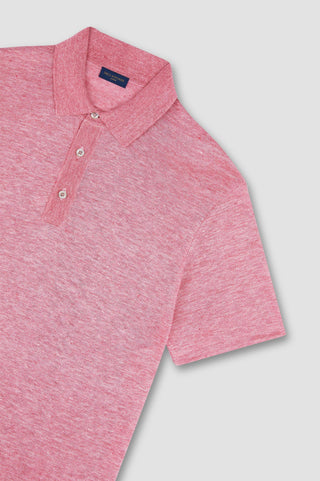 Paul & Shark - Short sleeve linen polo