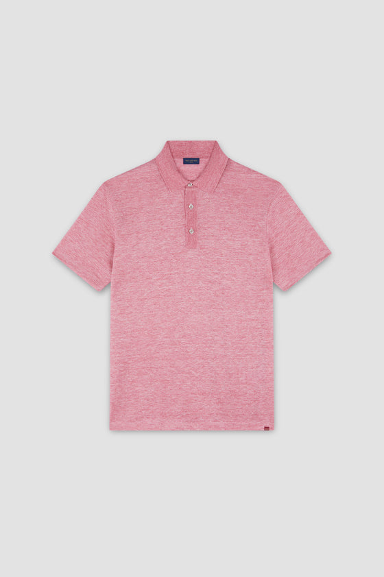 Paul & Shark - Short sleeve linen polo