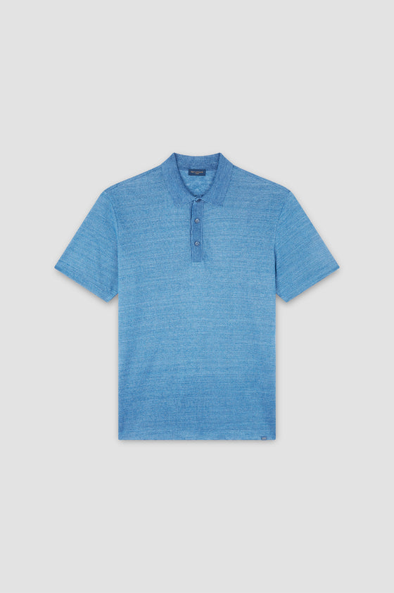 Paul & Shark - Short sleeve linen polo