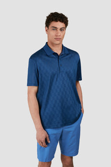  Paul & Shark - Jacquard cotton short-sleeved polo shirt