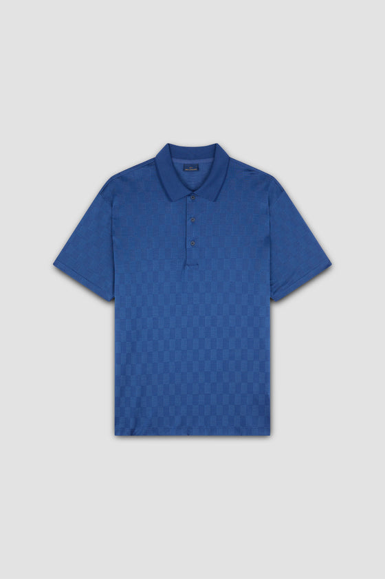 Paul & Shark - Jacquard cotton short-sleeved polo shirt