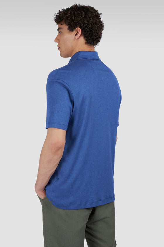 Paul & Shark - Short sleeve polo shirt made of cotton and lyocell XSoft