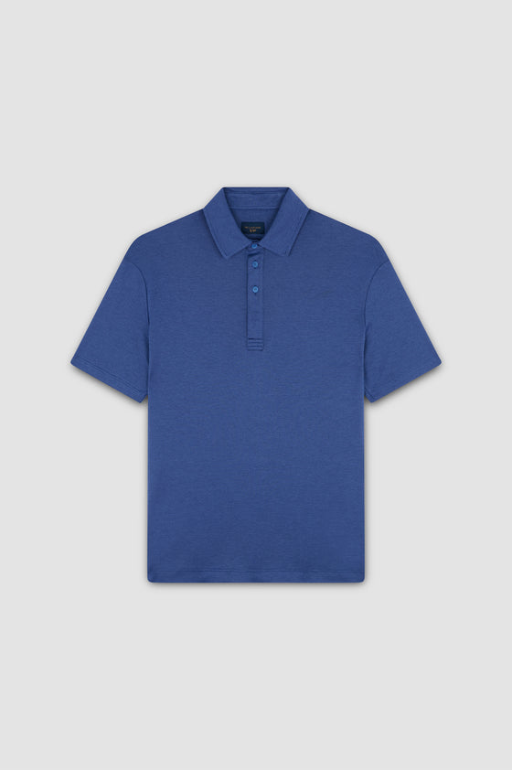 Paul & Shark - Short sleeve polo shirt made of cotton and lyocell XSoft