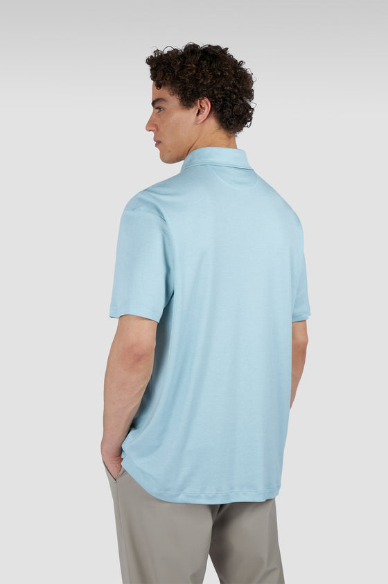 Paul & Shark - Short sleeve polo shirt made of cotton and lyocell XSoft