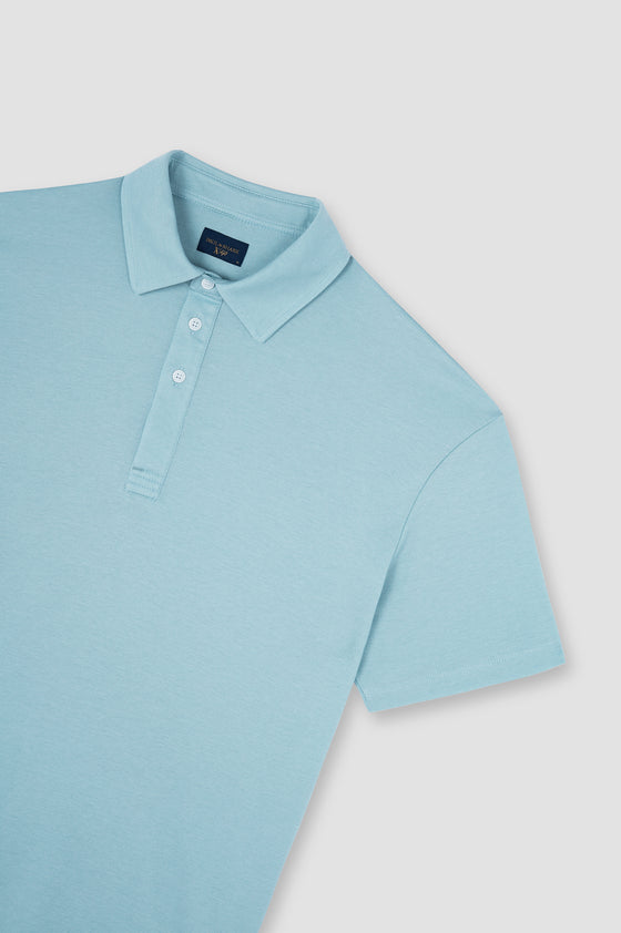 Paul & Shark - Short sleeve polo shirt made of cotton and lyocell XSoft