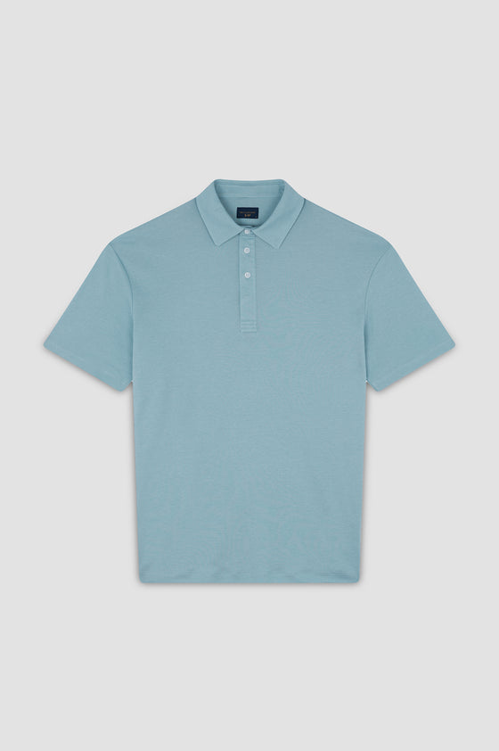 Paul & Shark - Short sleeve polo shirt made of cotton and lyocell XSoft