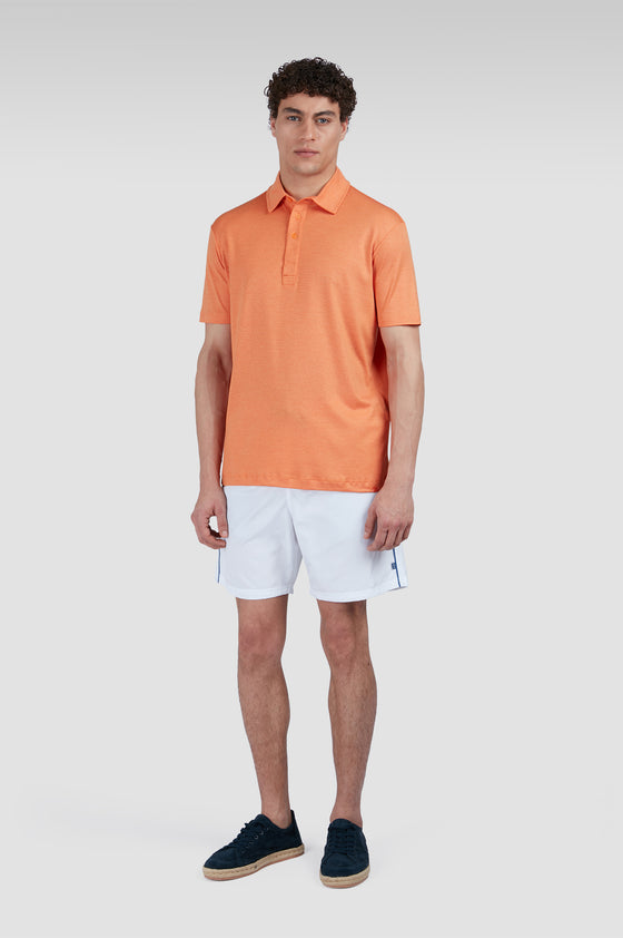 Paul & Shark - Short sleeve polo shirt made of cotton and lyocell XSoft