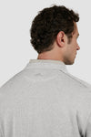 Paul & Shark - Fresco cotton round-neck sweater with linen shoulder appliques