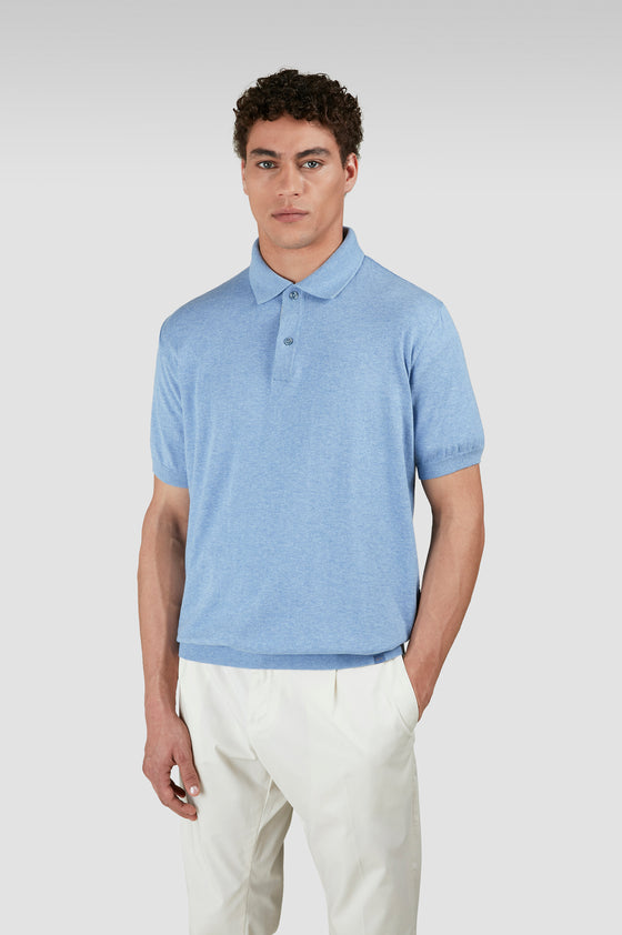 Paul & Shark - Short sleeve linen polo