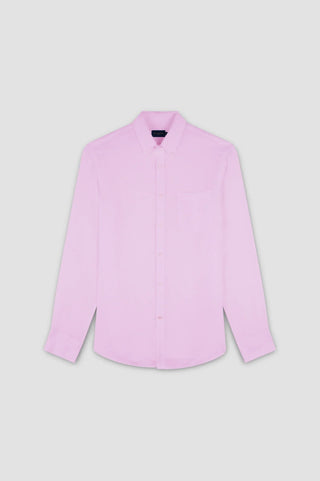 Paul & Shark - Solid long sleeve linen shirt