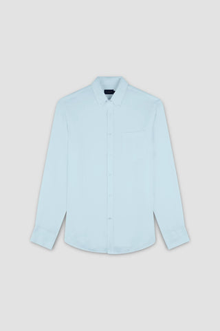 Paul & Shark - Solid long sleeve linen shirt
