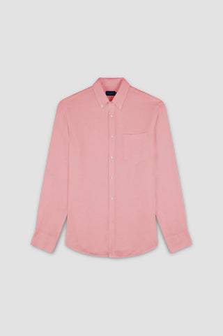 Paul & Shark - Solid long sleeve linen shirt