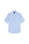 Paul & Shark - Chemise unie de lin manches courtes