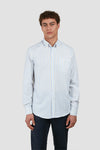 Paul & Shark - Oxford Cotton Striped Long Sleeve Shirt