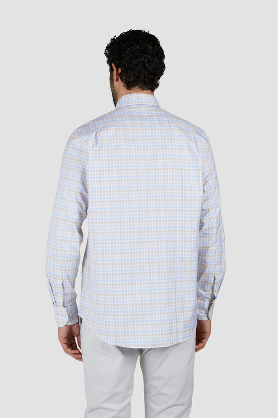 Paul & Shark - Long-sleeve checked cotton shirt